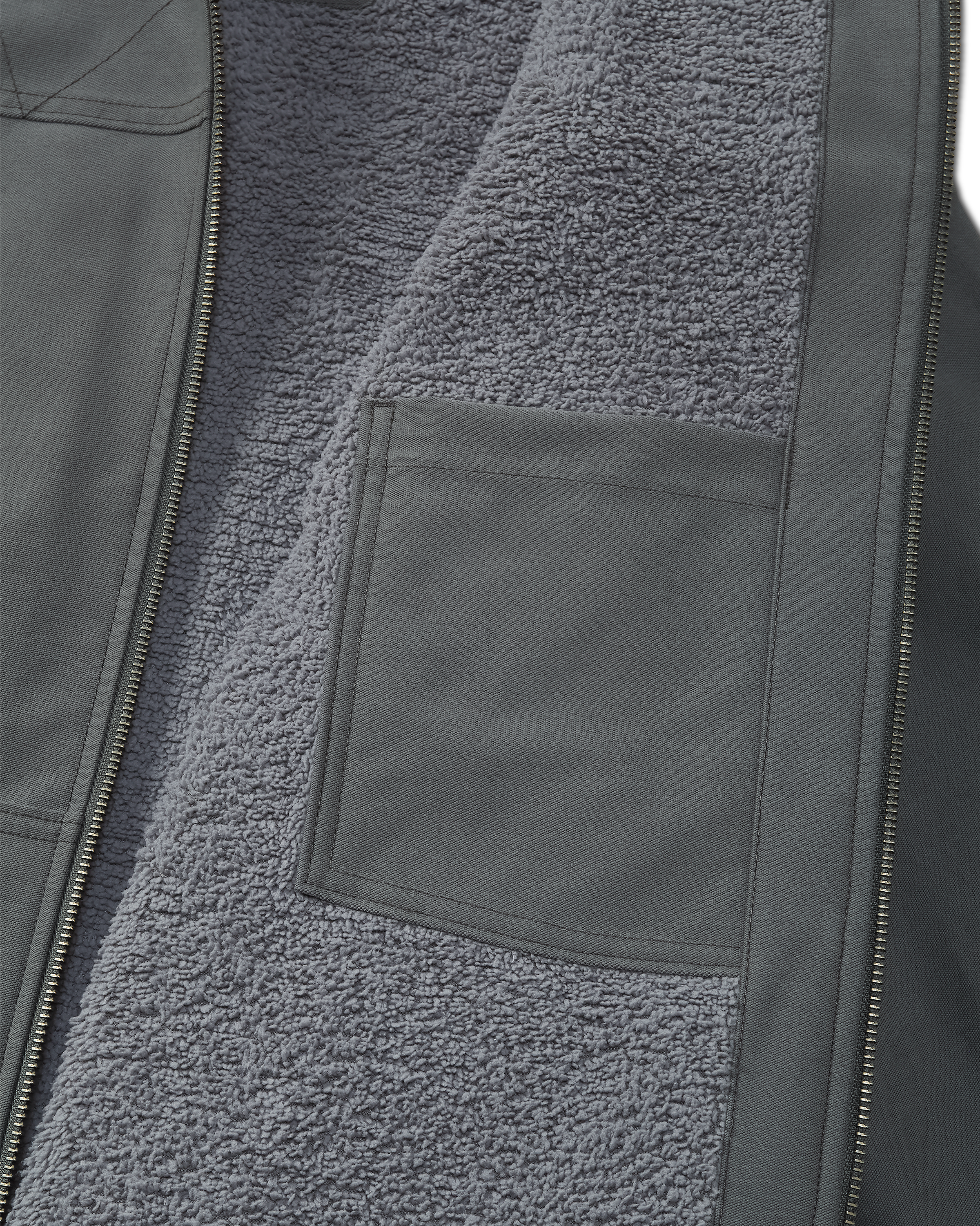 Brawley Hooded Fleece Jacket | Gunmetal - Image 4
