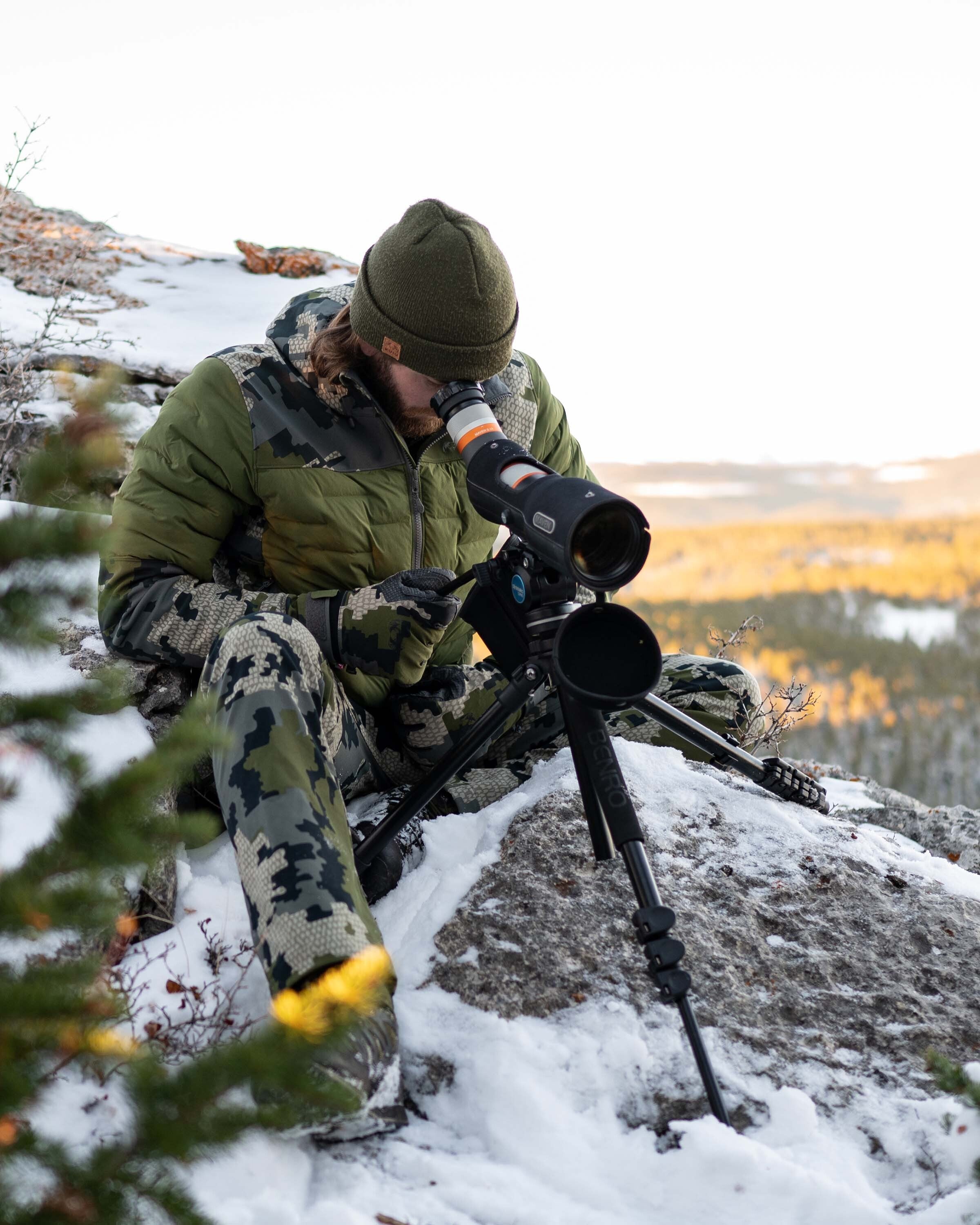 Axis Thermal Hybrid Hooded Jacket | Verde - Image 3