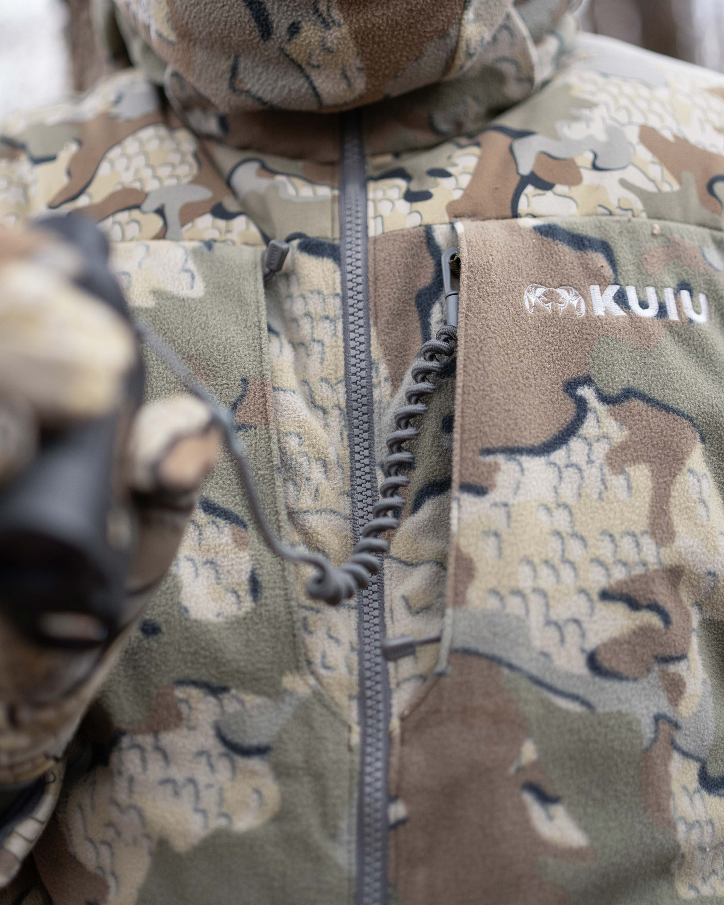 Super Down Haven Hooded Jacket | Ash - Image 11