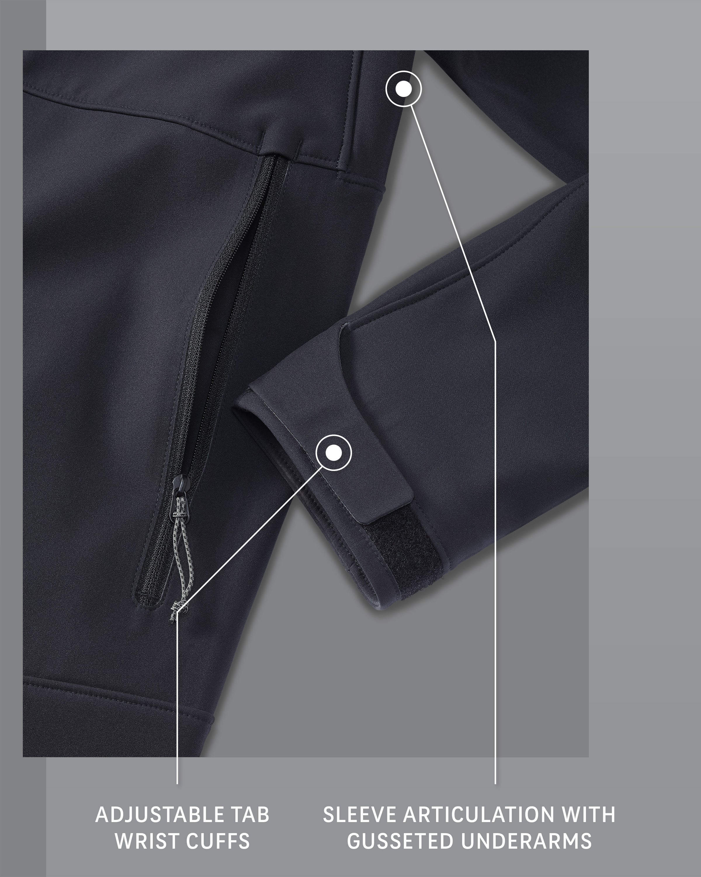 Guide PRO Hooded Jacket | Black - Image 3