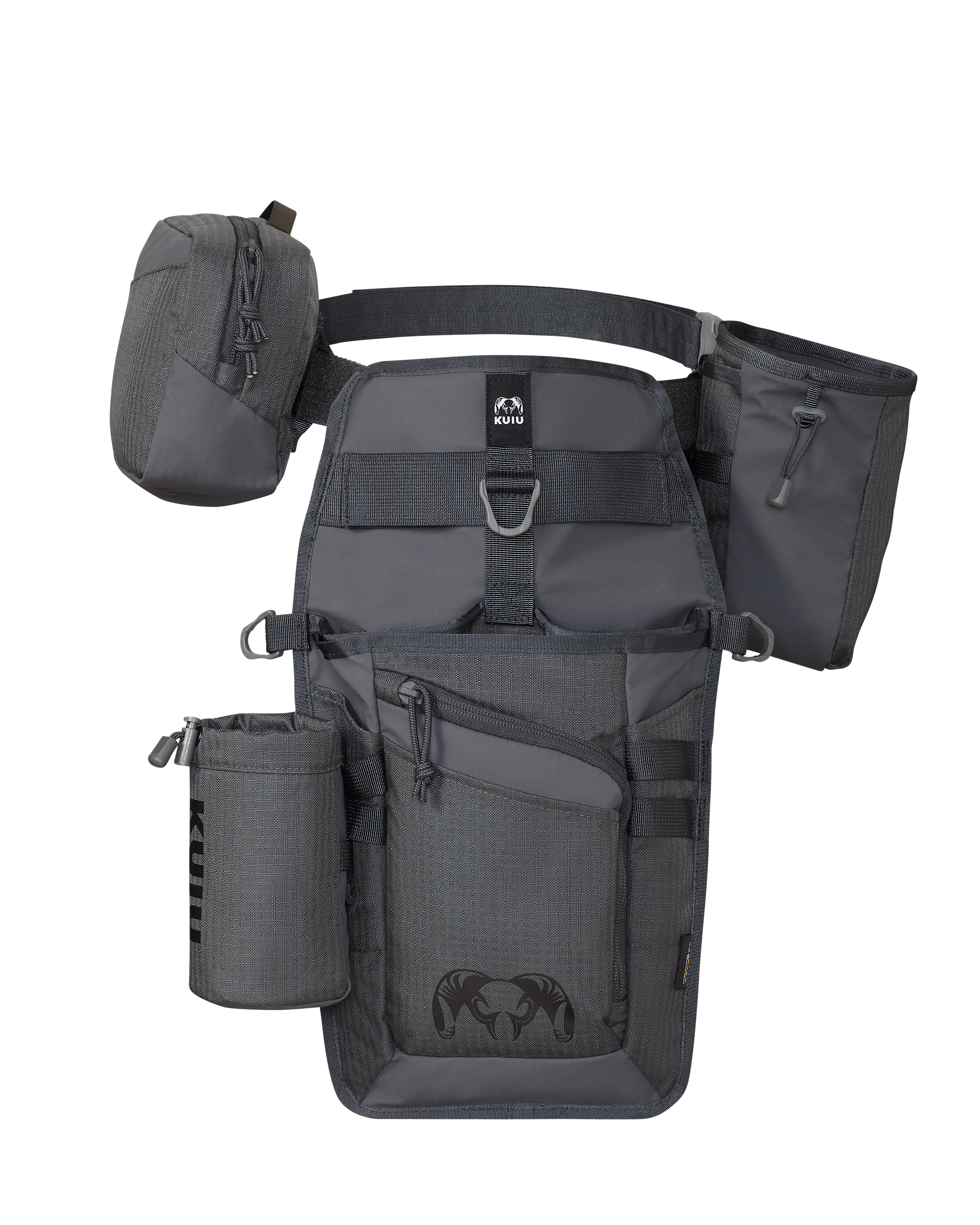 Archery Hip Quiver | Gunmetal